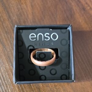 Elements Classic Thin Silicone Ring - Rose Gold